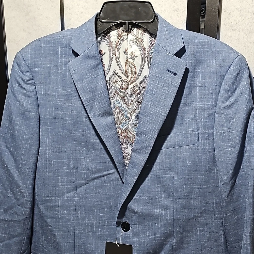Indochino Blue Blazer Suit Jacket Small NWT